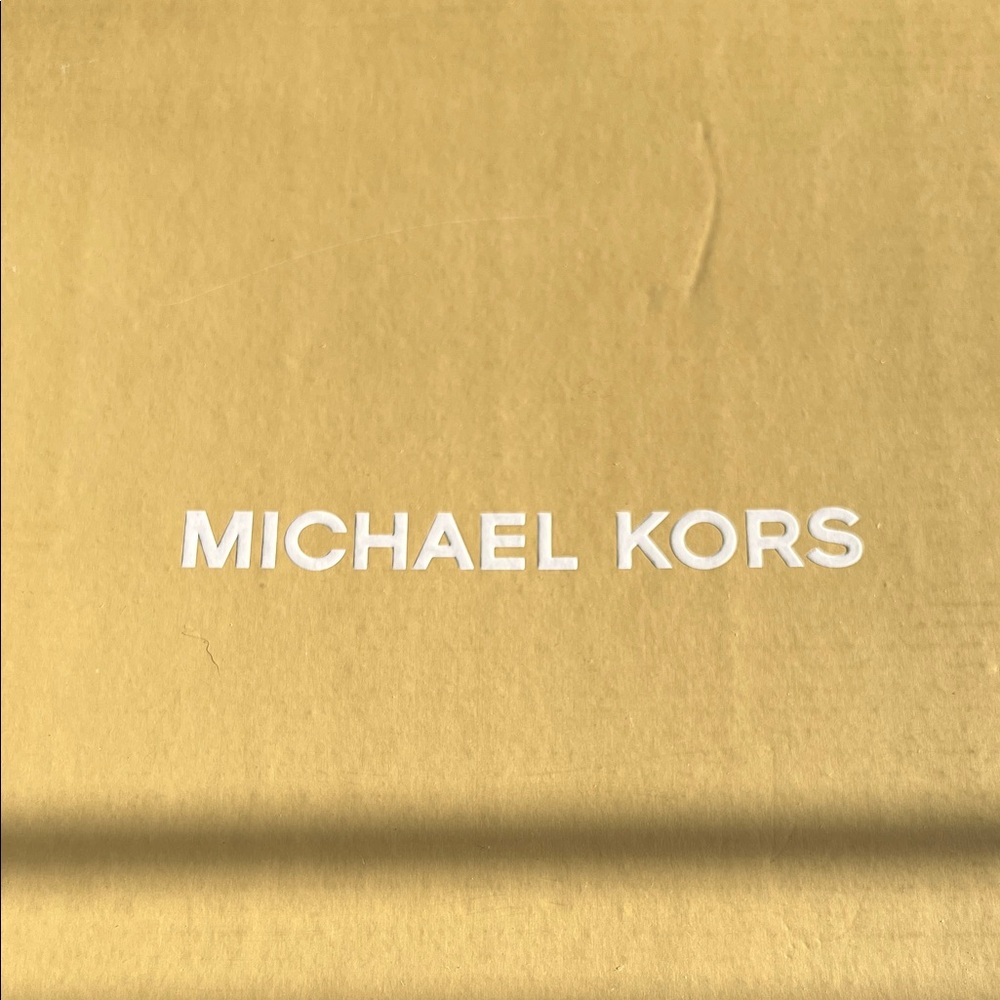 Michael Kors Gold and Brown Sneakers - Picture 4 of 5